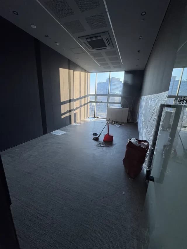 군포 지센 사무실 청소 시공 전